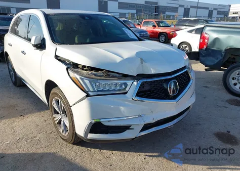 2020 Acura Mdx Standard z USA, uszkodzony, nr VIN 5J8YD3H38LL009069